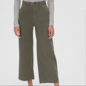 Gap High Rise Wide Leg Pant